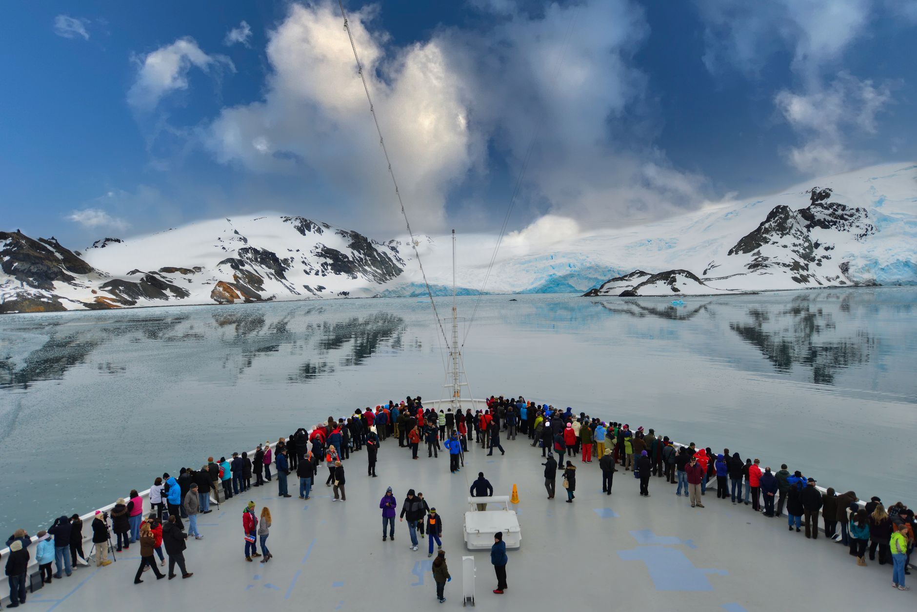 أنتاركتيكا — Ushuaia → Península Antártica