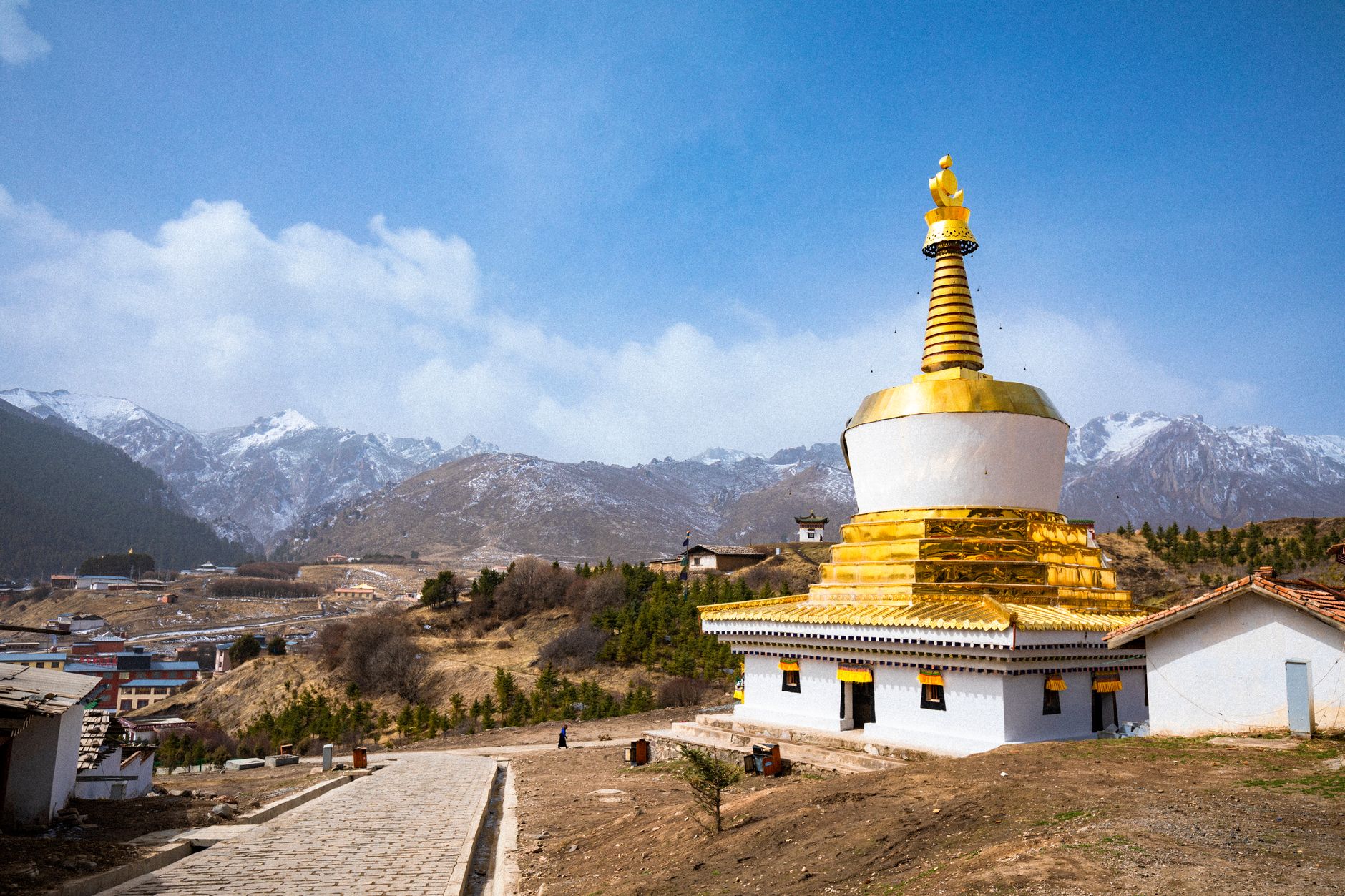 الصين — Lhasa → Everest Base Camp Tibetano