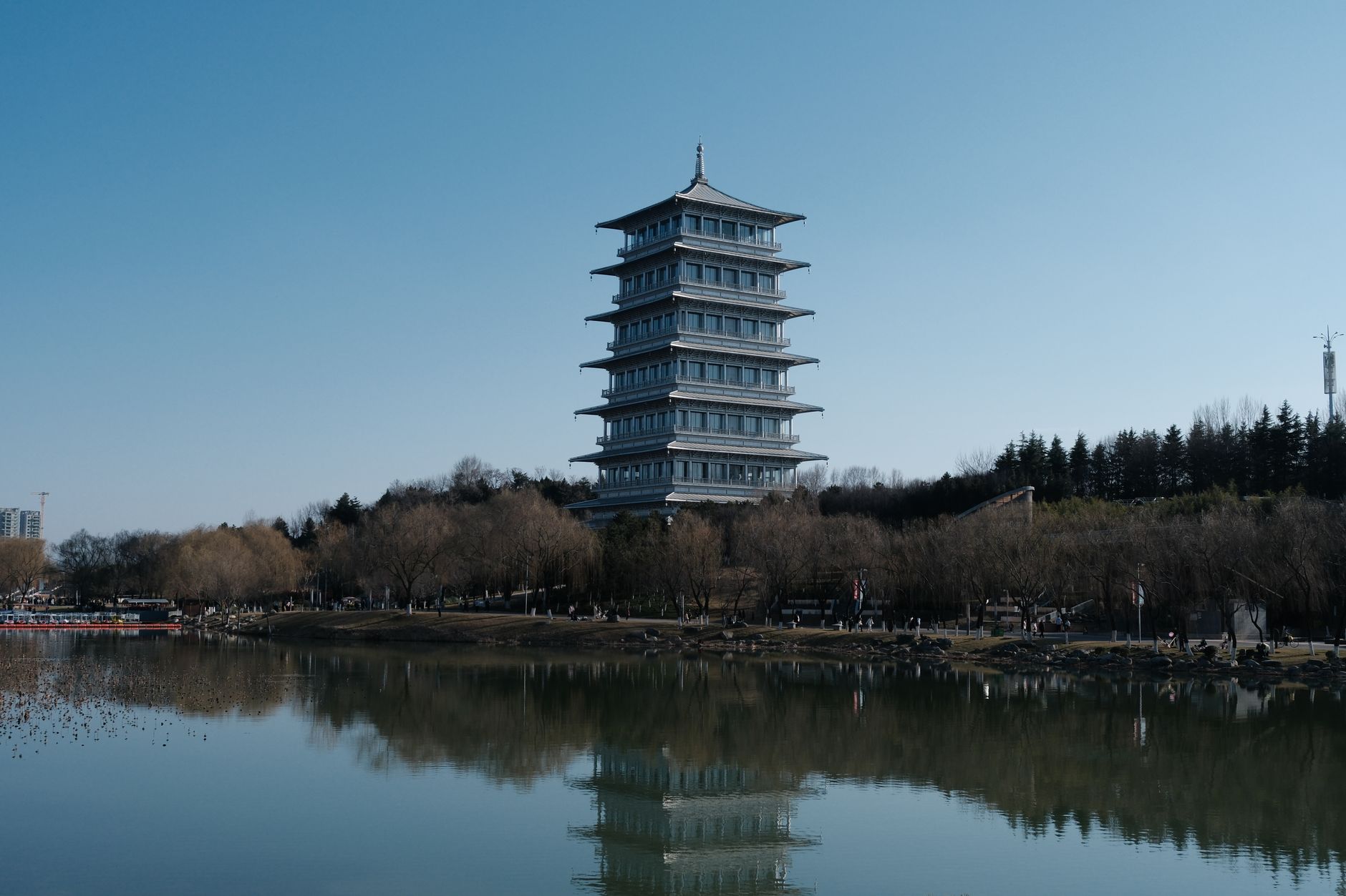 الصين — Xi'an → muralhas da cidade