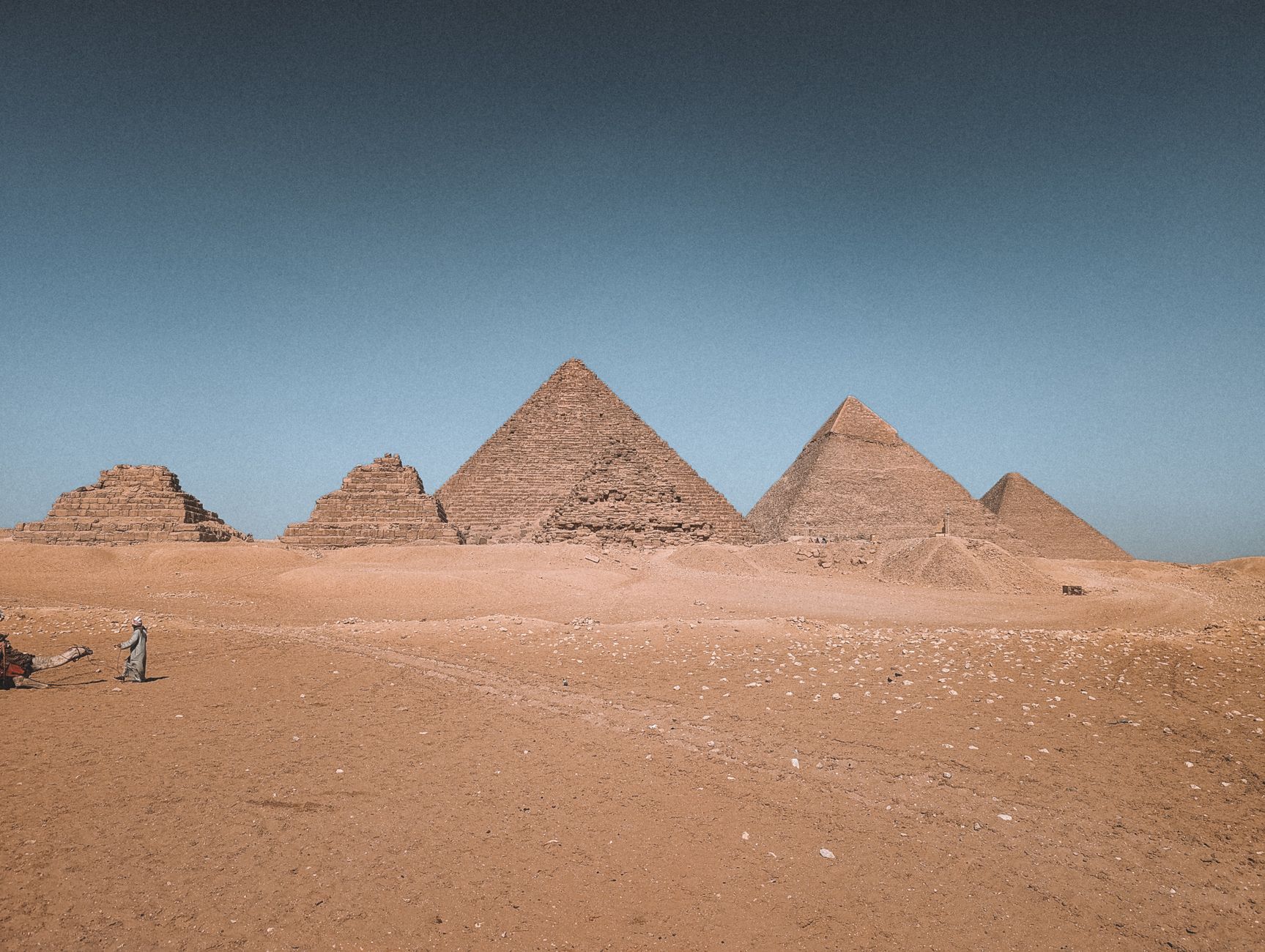 EGYPTEN — PYRAMIDERNE I GIZA — erfaring