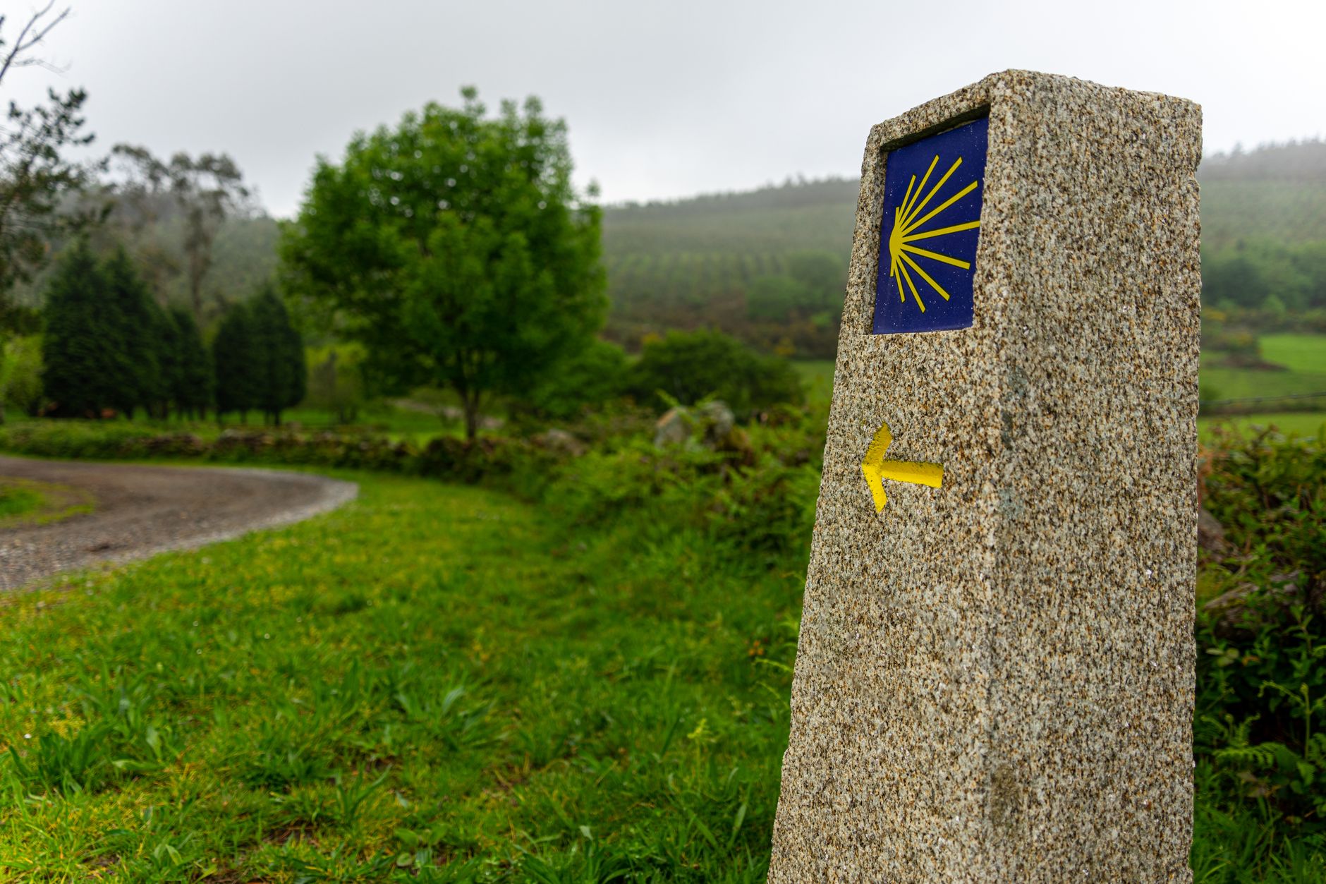 إسبانيا — Caminho Francês: Saint-Jean-Pied-de-Port → Santiago de Compostela
