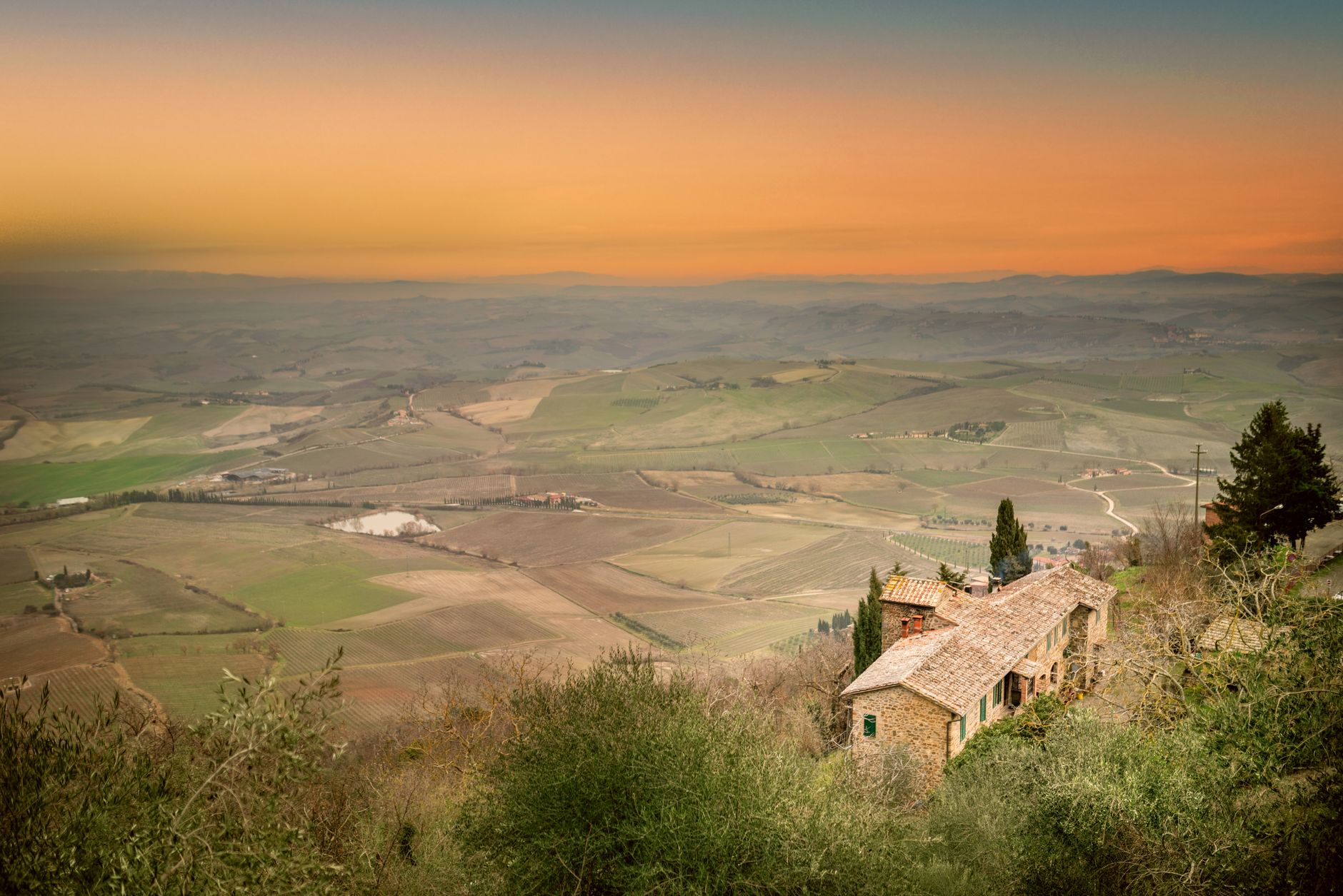 إيطاليا — Florença → Pienza
