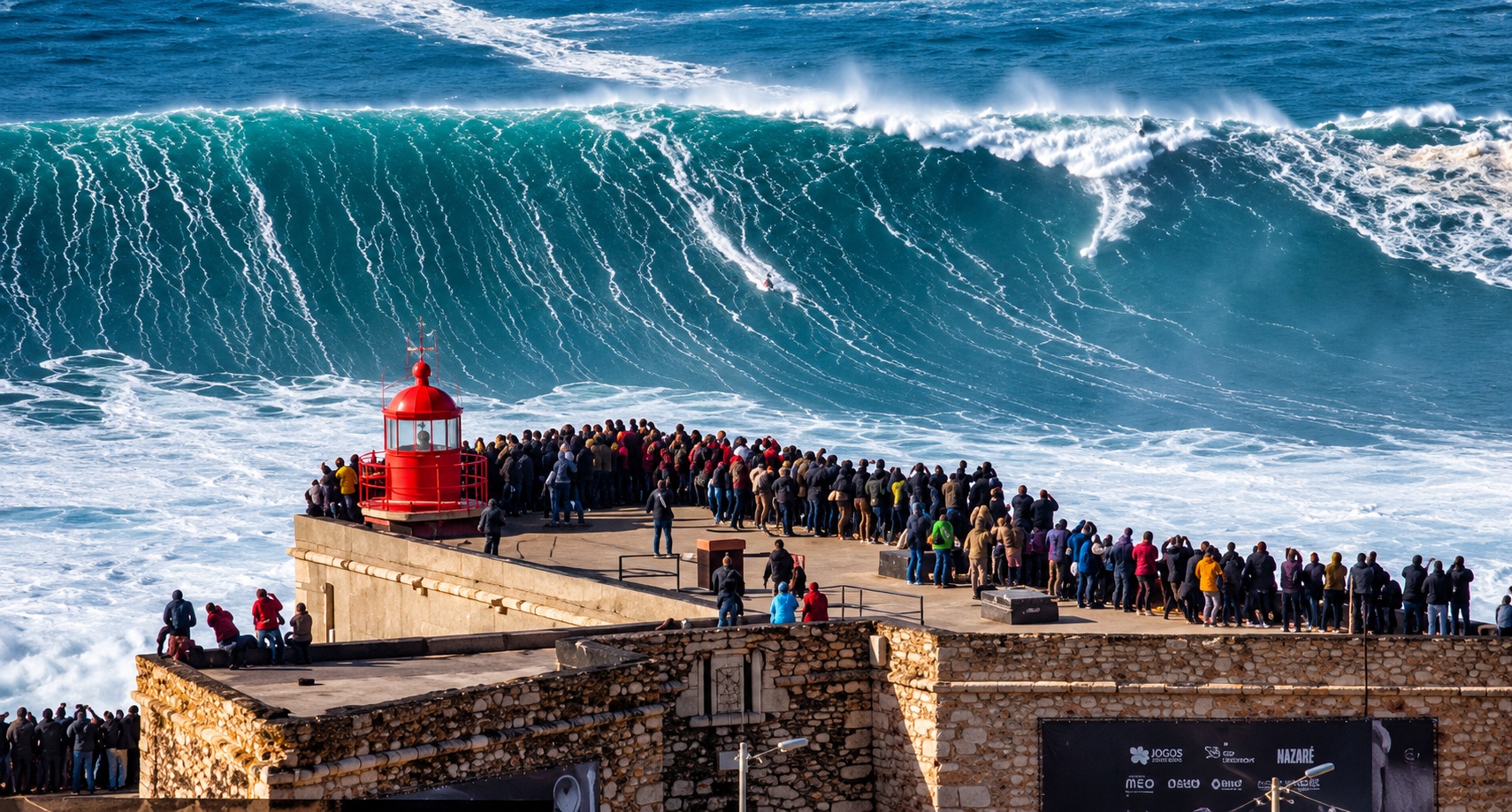 البرتغال — Nazaré → Praia do Norte