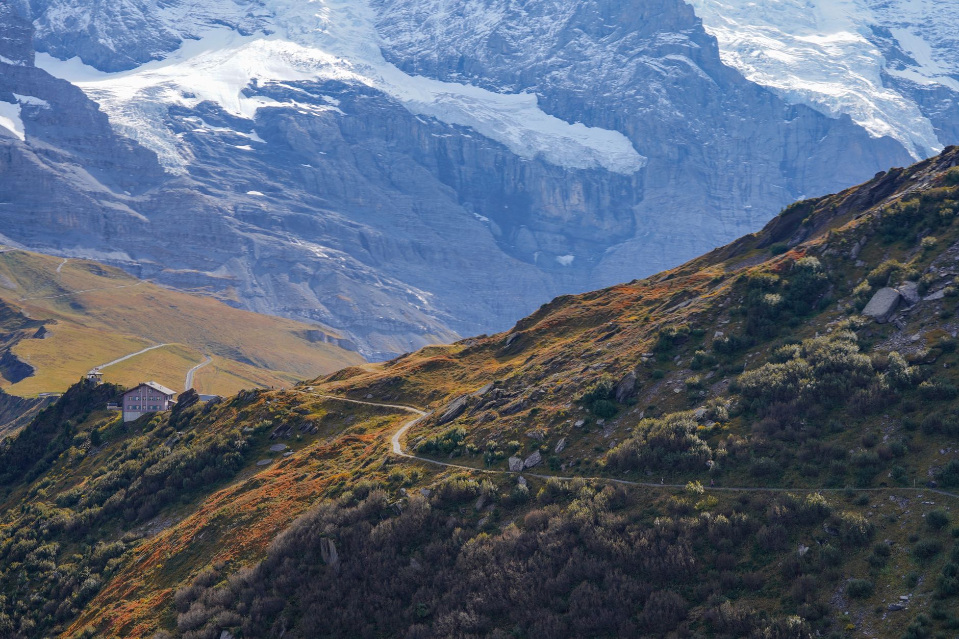 سويسرا — Interlaken → Kandersteg / Oeschinensee